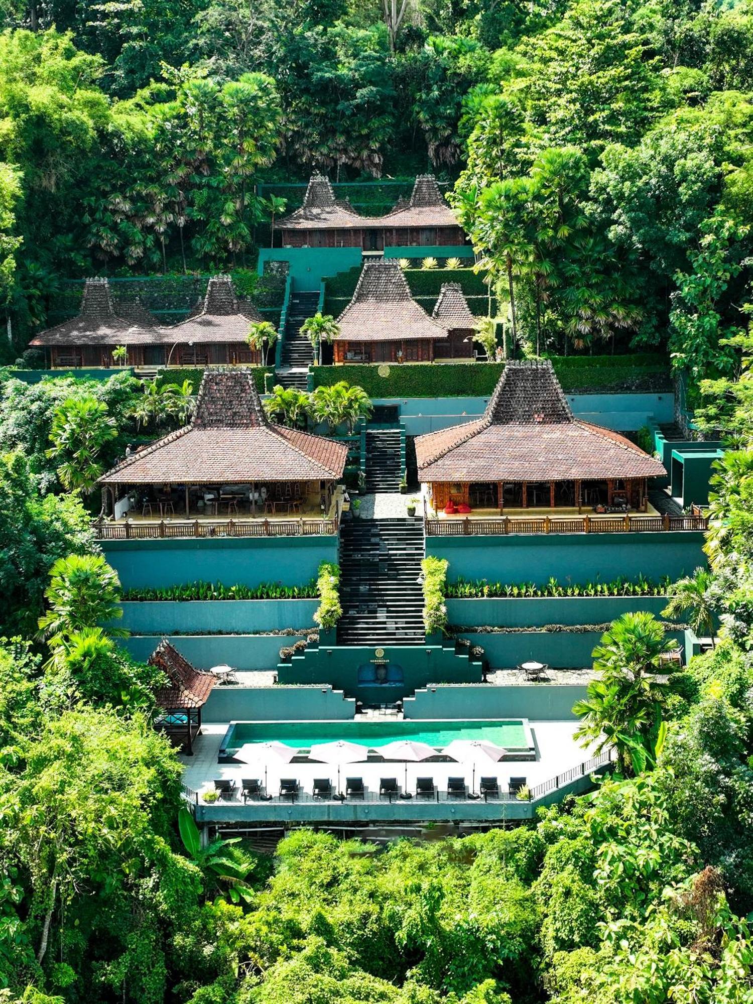 Villa Borobudur Resort Magelang Exterior photo